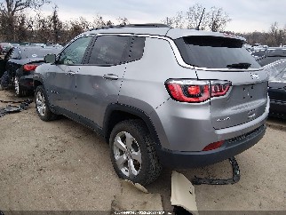 2020 Jeep Compass, VIN 3C4NJDBB7LT153913. Фото 3 з 6 з аукціону IAAI. Каталог авто зі США OpenDataCar.