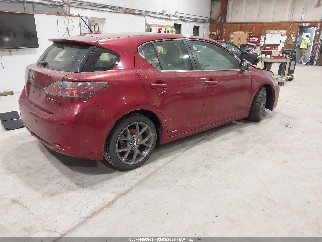 2012 Lexus CT 200h, VIN JTHKD5BH0C2098144. Фото 4 з 6 з аукціону IAAI. Каталог авто зі США OpenDataCar.
