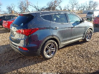2018 Hyundai Santa Fe, VIN 5NMZTDLBXJH097082. Фото 4 з 6 з аукціону IAAI. Каталог авто зі США OpenDataCar.