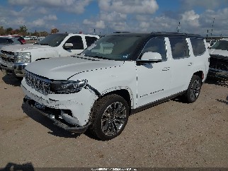 2022 Jeep Grand Wagoneer, VIN 1C4SJVGJ0NS116845. Фото 2 из 6 с аукциона IAAI. Каталог авто из США OpenDataCar.
