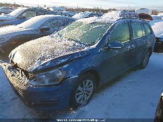 2015 Volkswagen Golf SportWagen, VIN 3VWFA7AUXFM501790. Фото 2 з 6 з аукціону IAAI. Каталог авто зі США OpenDataCar.