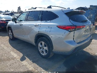2021 Toyota Highlander, VIN 5TDZZRAH5MS077603. Фото 3 з 6 з аукціону IAAI. Каталог авто зі США OpenDataCar.