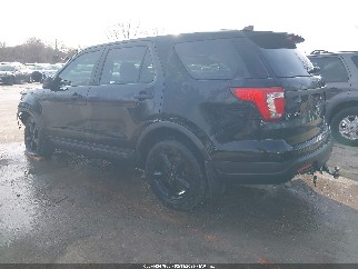 2018 Ford Police Interceptor Utility, VIN 1FM5K8AR1JGB19126. Фото 3 з 6 з аукціону IAAI. Каталог авто зі США OpenDataCar.