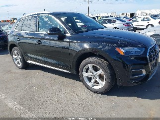 2021 Audi Q5, VIN WA1AAAFY6M2010587. Фото 1 з 6 з аукціону IAAI. Каталог авто зі США OpenDataCar.