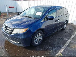 2014 Honda Odyssey, VIN 5FNRL5H66EB067439. Zdjęcie 2 z 6 z aukcji IAAI. Katalog aut z USA OpenDataCar.