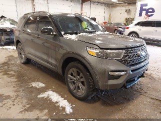2022 Ford Explorer, VIN 1FMSK8DH3NGC35410. Zdjęcie 1 z 6 z aukcji IAAI. Katalog aut z USA OpenDataCar.
