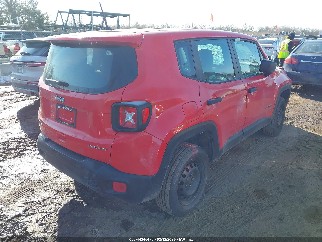 2018 Jeep Renegade, VIN ZACCJBAB7JPJ54297. Zdjęcie 4 z 6 z aukcji IAAI. Katalog aut z USA OpenDataCar.
