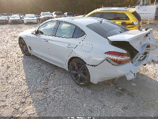 2022 Genesis G70, VIN KMTG54TE1NU090968. Фото 3 з 6 з аукціону IAAI. Каталог авто зі США OpenDataCar.