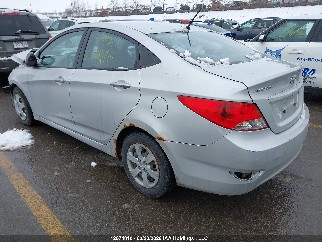 2012 Hyundai Accent, VIN KMHCT4AE7CU048481. Zdjęcie 3 z 6 z aukcji IAAI. Katalog aut z USA OpenDataCar.