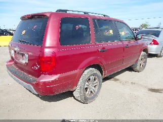 2004 Honda Pilot, VIN 2HKYF186X4H501096. Фото 4 з 6 з аукціону IAAI. Каталог авто зі США OpenDataCar.