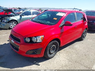 2016 Chevrolet Sonic, VIN 1G1JA6SH3G4129305. Zdjęcie 2 z 6 z aukcji IAAI. Katalog aut z USA OpenDataCar.