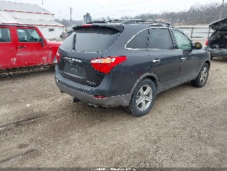 2007 Hyundai Veracruz, VIN KM8NU73C27U017289. Zdjęcie 4 z 6 z aukcji IAAI. Katalog aut z USA OpenDataCar.
