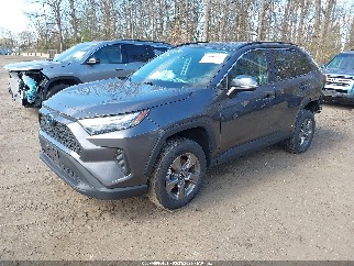 2024 Toyota RAV4 Hybrid, VIN 4T3MWRFV9RU132772. Photo 2 of 6 from IAAI auction. OpenDataCar US salvage catalog.