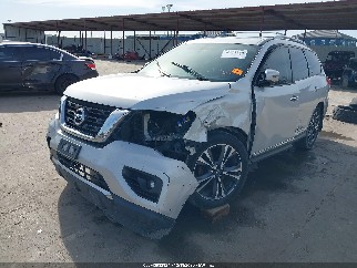 2018 Nissan Pathfinder, VIN 5N1DR2MN8JC650117. Фото 2 з 6 з аукціону IAAI. Каталог авто зі США OpenDataCar.
