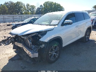 2019 Toyota Highlander, VIN 5TDZARFH4KS054309. Фото 2 з 6 з аукціону IAAI. Каталог авто зі США OpenDataCar.