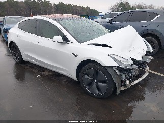 2018 Tesla Model 3, VIN 5YJ3E1EA7JF155394. Zdjęcie 1 z 6 z aukcji IAAI. Katalog aut z USA OpenDataCar.