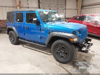 2021 Jeep Wrangler Unlimited, VIN 1C4HJXDN1MW762495. Фото 1 з 6 з аукціону IAAI. Каталог авто зі США OpenDataCar.