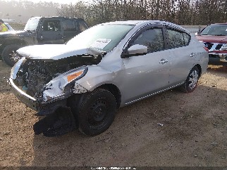 2019 Nissan Versa, VIN 3N1CN7AP7KL840594. Фото 2 з 6 з аукціону IAAI. Каталог авто зі США OpenDataCar.