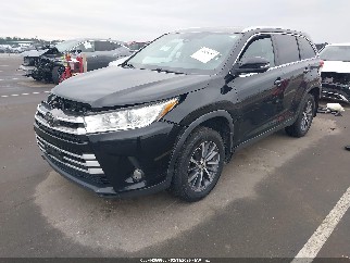 2019 Toyota Highlander, VIN 5TDJZRFH5KS742941. Фото 2 з 6 з аукціону IAAI. Каталог авто зі США OpenDataCar.