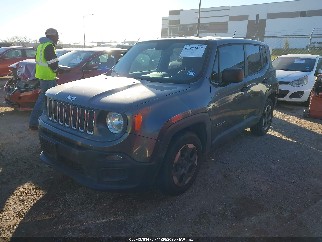 2016 Jeep Renegade, VIN ZACCJAAW8GPC63201. Фото 2 з 6 з аукціону IAAI. Каталог авто зі США OpenDataCar.