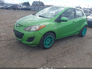 2013 Mazda 2, VIN JM1DE1KY9D0156278. Фото 2 з 6 з аукціону IAAI. Каталог авто зі США OpenDataCar.