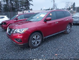 2017 Nissan Pathfinder, VIN 5N1DR2MN4HC606805. Фото 2 з 6 з аукціону IAAI. Каталог авто зі США OpenDataCar.