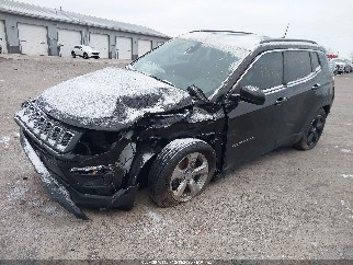 2018 Jeep Compass, VIN 3C4NJDBB4JT185442. Фото 2 з 6 з аукціону IAAI. Каталог авто зі США OpenDataCar.