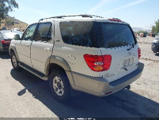 2001 Toyota Sequoia, VIN 5TDZT34A11S040766. Photo 3 of 6 from IAAI auction. OpenDataCar US salvage catalog.