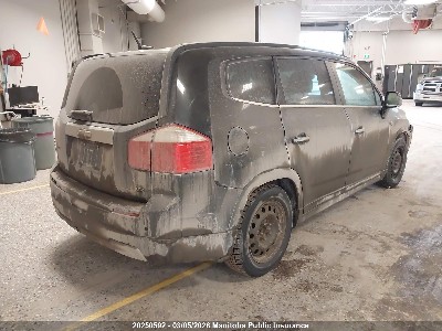2012 Chevrolet Orlando, VIN KL77P3EMXCK627558. Фото 4 з 6 з аукціону IAAI. Каталог авто зі США OpenDataCar.