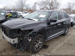 2014 Infiniti QX60, VIN 5N1AL0MM9EC534639. Фото 2 з 6 з аукціону IAAI. Каталог авто зі США OpenDataCar.