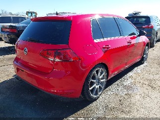 2015 Volkswagen Golf, VIN 3VW217AU7FM095319. Фото 4 з 6 з аукціону IAAI. Каталог авто зі США OpenDataCar.