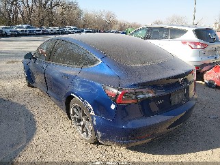 2022 Tesla Model 3, VIN 5YJ3E1EB1NF184680. Фото 3 з 6 з аукціону IAAI. Каталог авто зі США OpenDataCar.