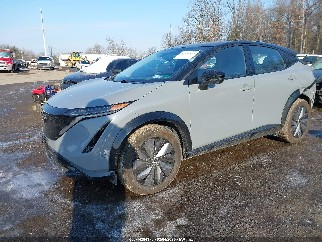 2023 Nissan Ariya, VIN JN1DF0CD1PM703885. Фото 2 з 6 з аукціону IAAI. Каталог авто зі США OpenDataCar.