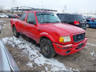 2004 Ford Ranger, VIN 1FTYR14E54PA37871. Фото 1 з 6 з аукціону IAAI. Каталог авто зі США OpenDataCar.