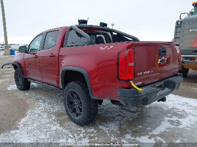 2018 Chevrolet Colorado, VIN 1GCGTEEN9J1249142. Фото 3 из 6 с аукциона IAAI. Каталог авто из США OpenDataCar.
