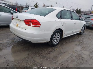 2013 Volkswagen Passat, VIN 1VWAH7A36DC131904. Zdjęcie 4 z 6 z aukcji IAAI. Katalog aut z USA OpenDataCar.