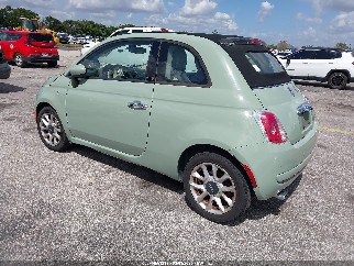 2017 Fiat 500C, VIN 3C3CFFLR2HT700484. Фото 3 из 6 с аукциона IAAI. Каталог авто из США OpenDataCar.
