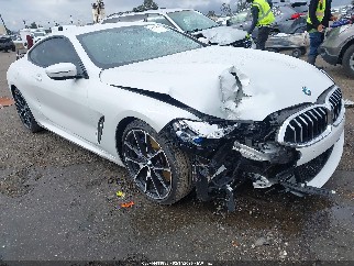 2022 Bmw 8 Series, VIN WBAAE2C05NCH79236. Фото 1 из 6 с аукциона IAAI. Каталог авто из США OpenDataCar.