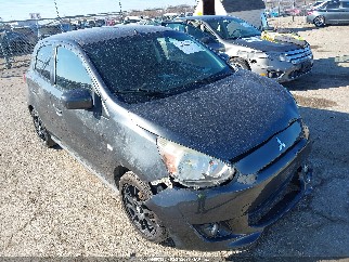 2014 Mitsubishi Mirage, VIN ML32A4HJ5EH025806. Фото 1 з 6 з аукціону IAAI. Каталог авто зі США OpenDataCar.