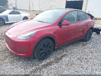 2024 Tesla Model Y, VIN 7SAYGDED4RF116255. Фото 2 з 6 з аукціону IAAI. Каталог авто зі США OpenDataCar.