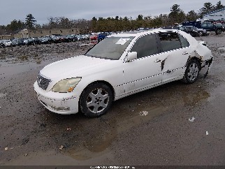 2004 Lexus LS 430, VIN JTHBN36F140166958. Фото 2 из 6 с аукциона IAAI. Каталог авто из США OpenDataCar.