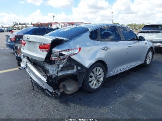 2017 Kia Optima, VIN 5XXGT4L33HG141402. Photo 4 of 6 from IAAI auction. OpenDataCar US salvage catalog.
