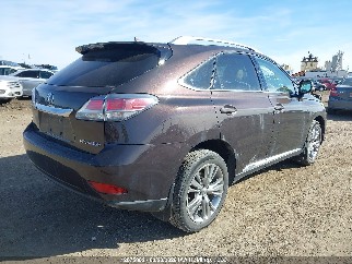 2013 Lexus RX 450h, VIN JTJBC1BA9D2051130. Zdjęcie 4 z 6 z aukcji IAAI. Katalog aut z USA OpenDataCar.