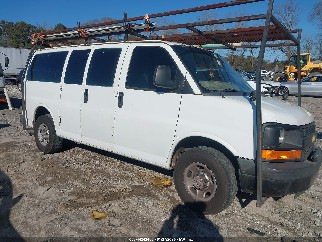 2014 Chevrolet Express 3500, VIN 1GNZGXFG9E1119318. Фото 1 з 6 з аукціону IAAI. Каталог авто зі США OpenDataCar.