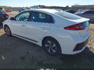 2017 Hyundai Ioniq Hybrid, VIN KMHC75LC0HU039411. Фото 3 из 6 с аукциона IAAI. Каталог авто из США OpenDataCar.