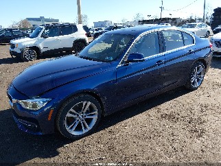 2018 Bmw 3 Series, VIN WBA8D9C56JA608262. Фото 2 з 6 з аукціону IAAI. Каталог авто зі США OpenDataCar.