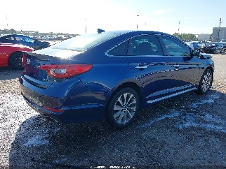 2016 Hyundai Sonata, VIN 5NPE34AF9GH290212. Zdjęcie 4 z 6 z aukcji IAAI. Katalog aut z USA OpenDataCar.