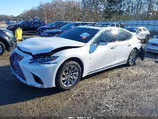 2018 Lexus LS 500, VIN JTHB51FF2J5003707. Фото 2 из 6 с аукциона IAAI. Каталог авто из США OpenDataCar.