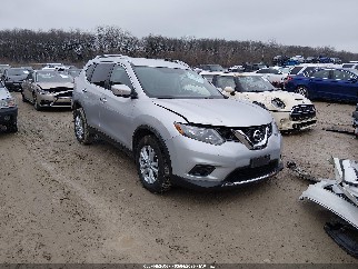 2015 Nissan Rogue, VIN KNMAT2MV3FP563296. Zdjęcie 1 z 6 z aukcji IAAI. Katalog aut z USA OpenDataCar.
