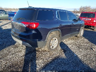 2017 Gmc Acadia, VIN 1GKKNKLA6HZ159837. Фото 4 з 6 з аукціону IAAI. Каталог авто зі США OpenDataCar.